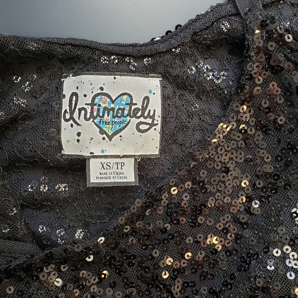 Free People | Sheer Sequin Tank Top - Picture 4 of 6